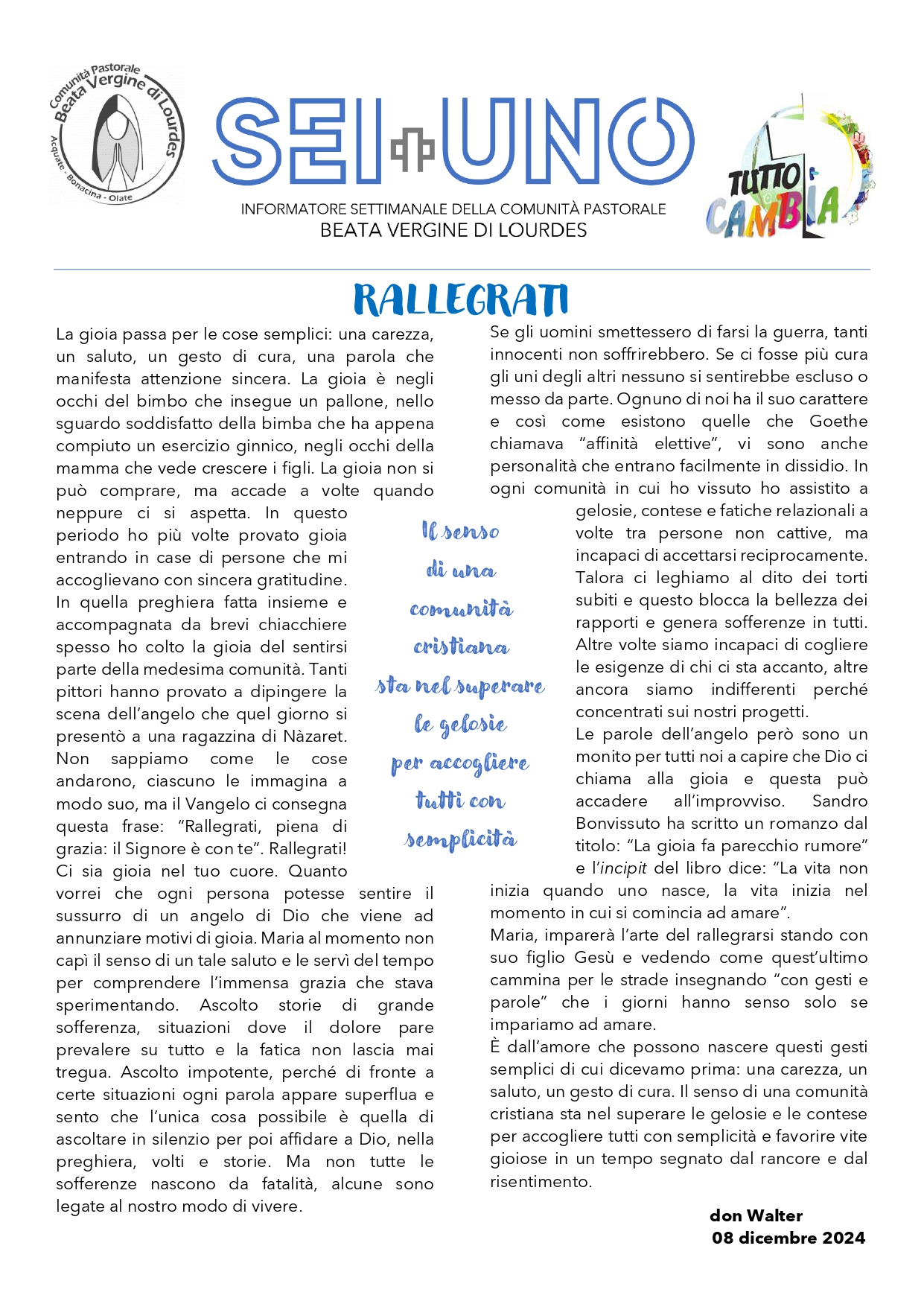 Rallegrati