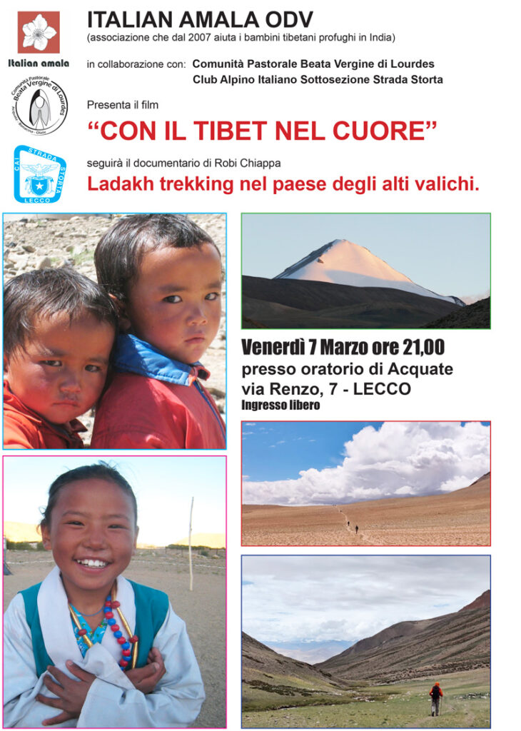 Presentazione del film “Con il Tibet nel cuore”
