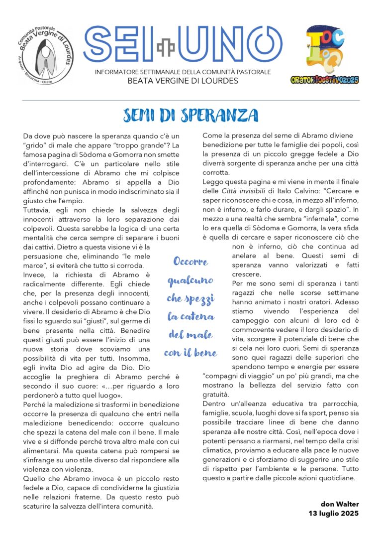 Semi di speranza