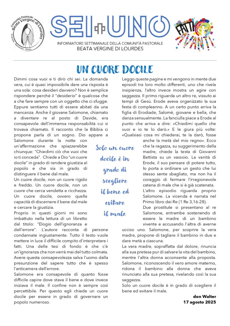 Un cuore docile
